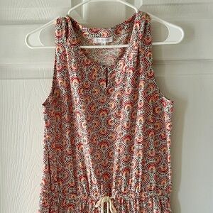 T by Talbots Paisley Easy Breezy Summer Dress